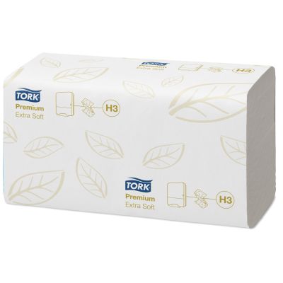 Tork Premium Extra Soft Singlefold Towels 2ply (Case of 15) - 100278