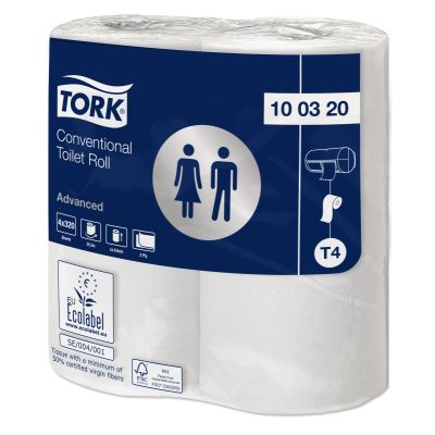 Tork Advanced T4 Toilet Roll 35m 2ply (Case of 36) - 100320