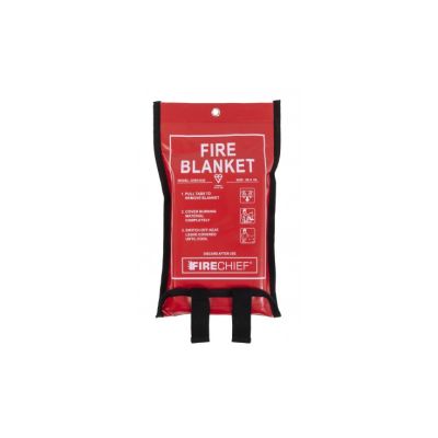 Firechief 1 x 1m Fire Blanket, Soft Case (SVB1/K40)