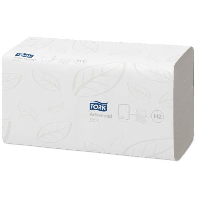 Tork XpressÂ® Advanced H2 Multifold Towels 2ply (Case of 21) - 120225