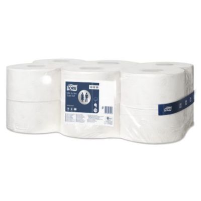 Tork Advanced T2 Mini Jumbo Toilet Roll 2ply 170m (Case of 12) - 120238