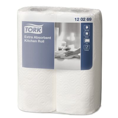 Tork Premium Extra Absorbent Kitchen Roll 2ply (Case of 24) - 120269