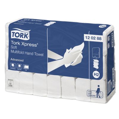 Tork Xpress Advanced H2 Multifold Hand Towel (Case of 21) - 471117