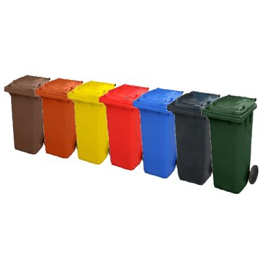 120 Litre 2 Wheel Bin | Various Colours