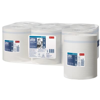 Tork Advanced M2 Wiper White Roll 1ply 275m (Case of 6) - 151131