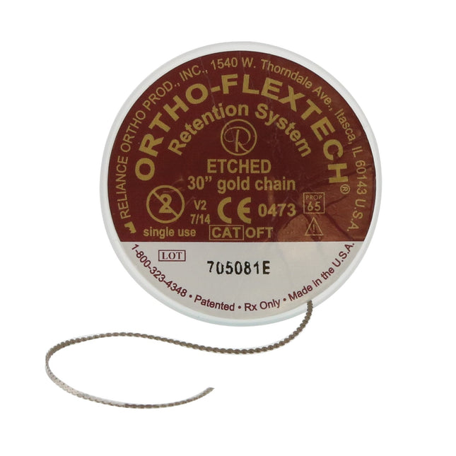 Gold Ortho-FlexTech Etched 