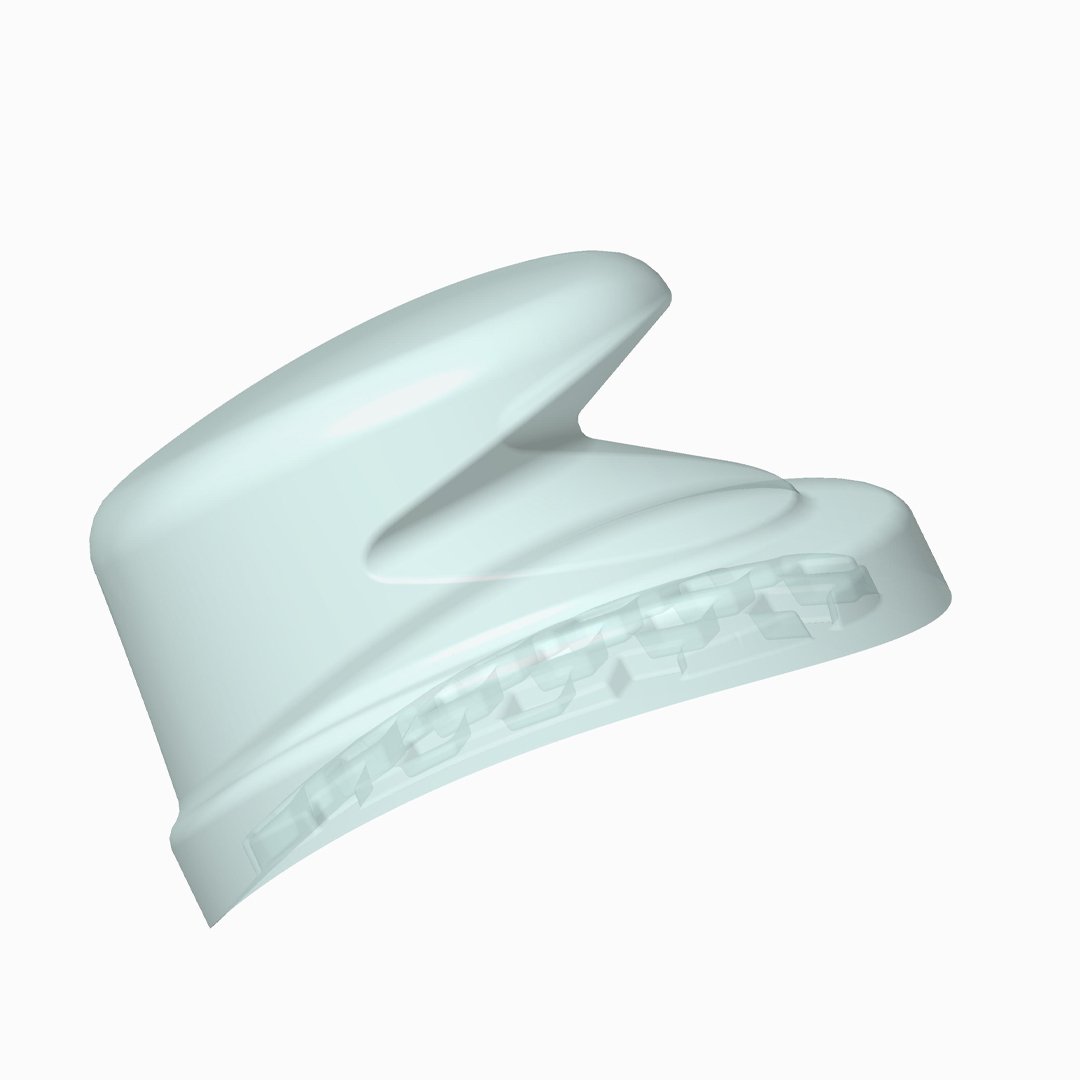 Freddy Ceramic Button W/Hook 