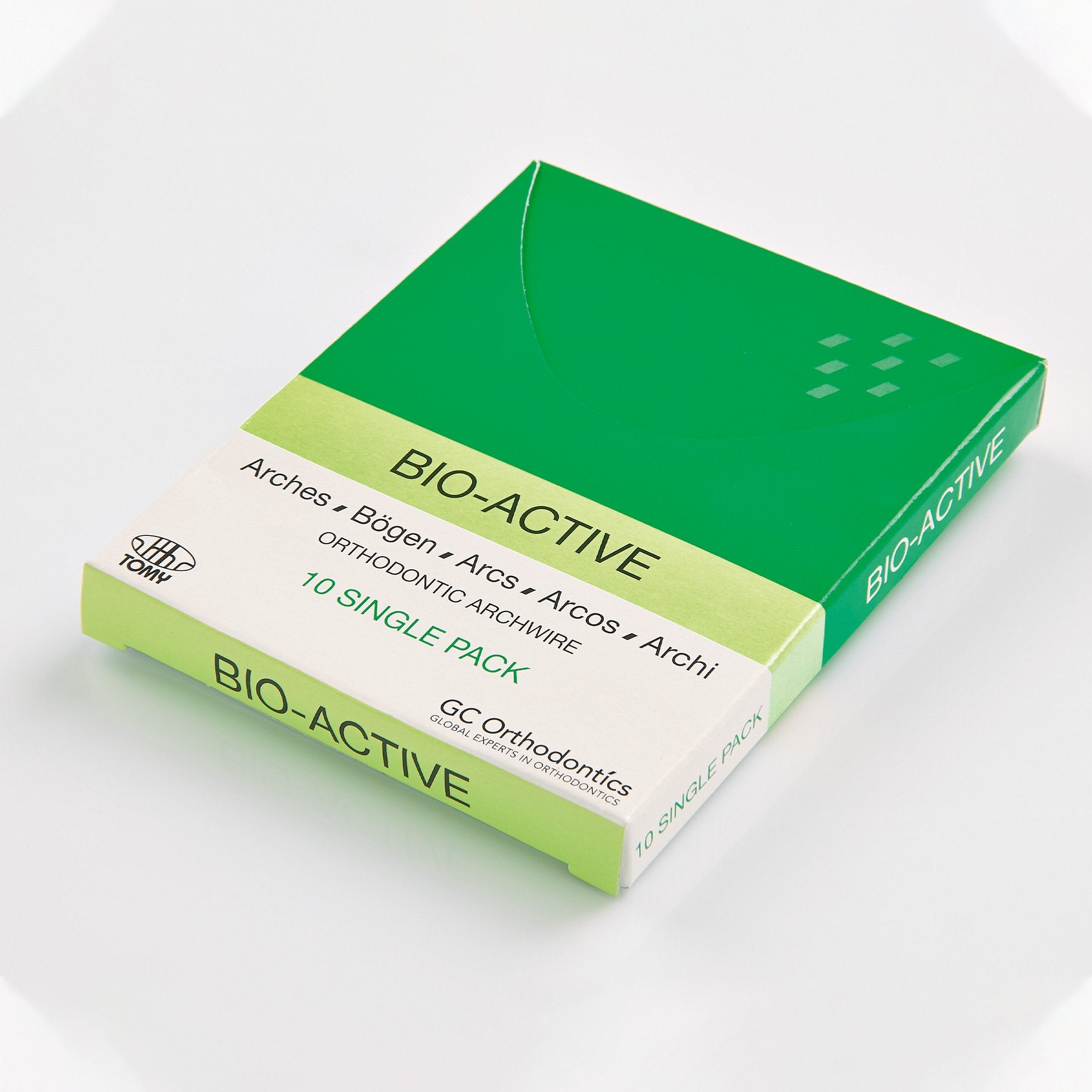 Bio-Active NiTi Form C 20x20 Upper - Rhodium Coated 