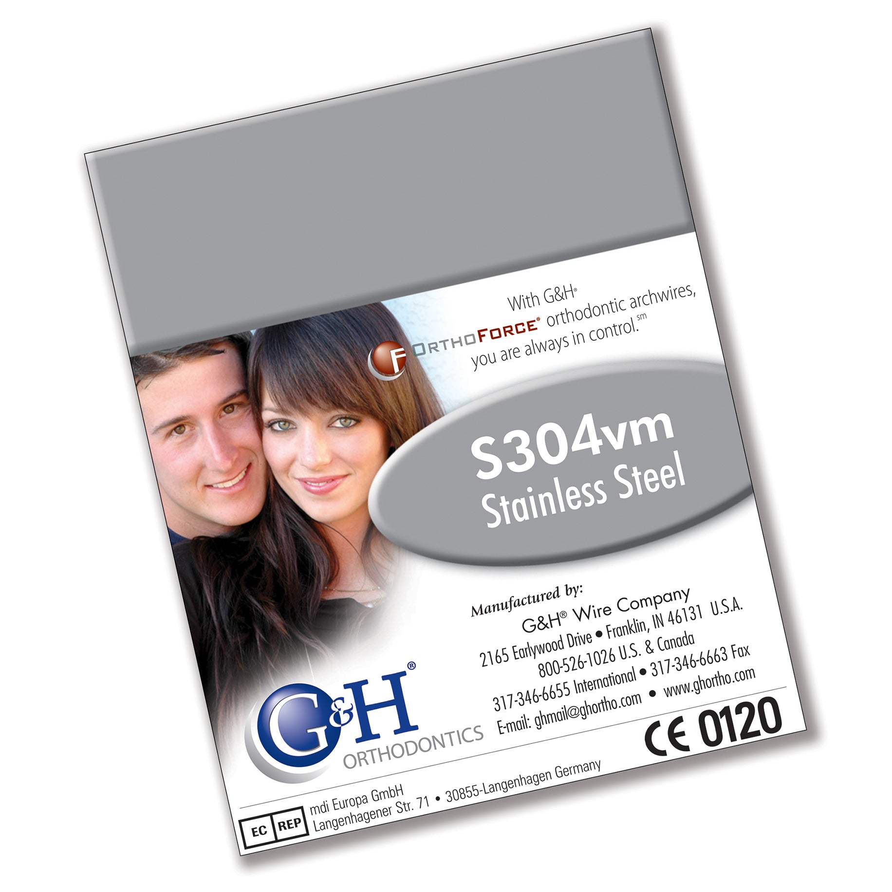 S304 Steel Europa I 17x25 Lower 