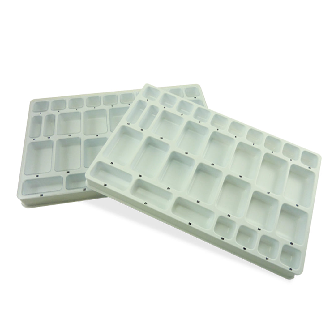Titan Plastic Band Organizer with Lid 