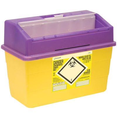 Sharpsafe 24 Litre - Purple Lid