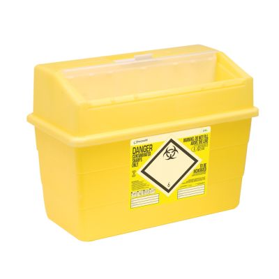 Sharpsafe 24 Litre - Yellow Lid