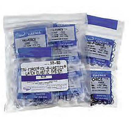 Tru-Force Latex Elastics Blue 