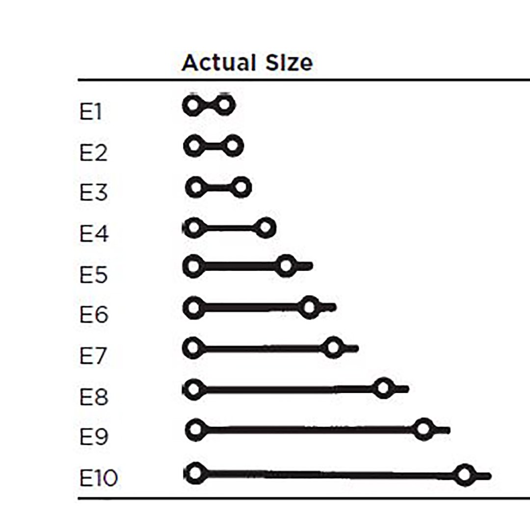 E-Links Size 1 Clear 