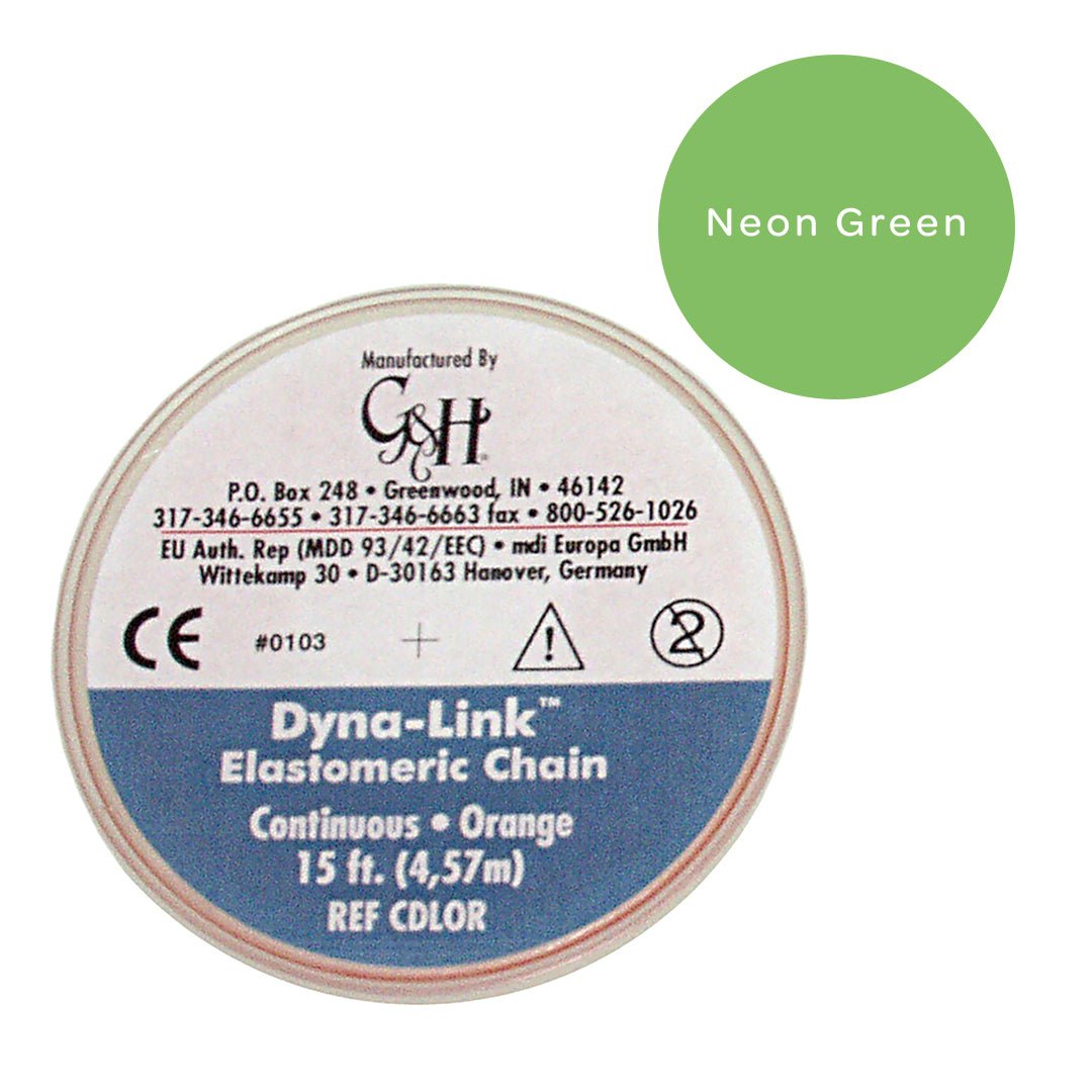 Dyna-Link Chain Neon Green Continuous 