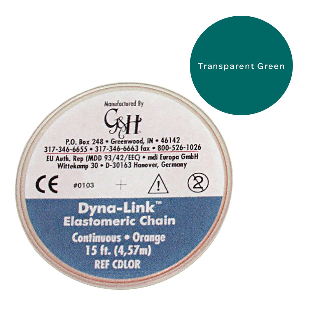 Dyna-Link Chain Translucent Green Continuous 