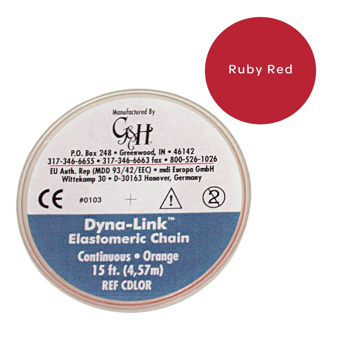 Dyna-Link Chain Ruby Red Short 