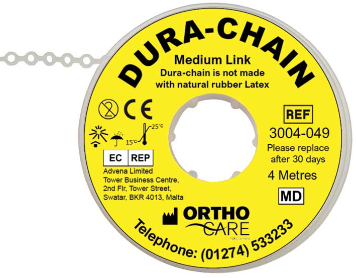 Dura-Chain Close Link Yellow 