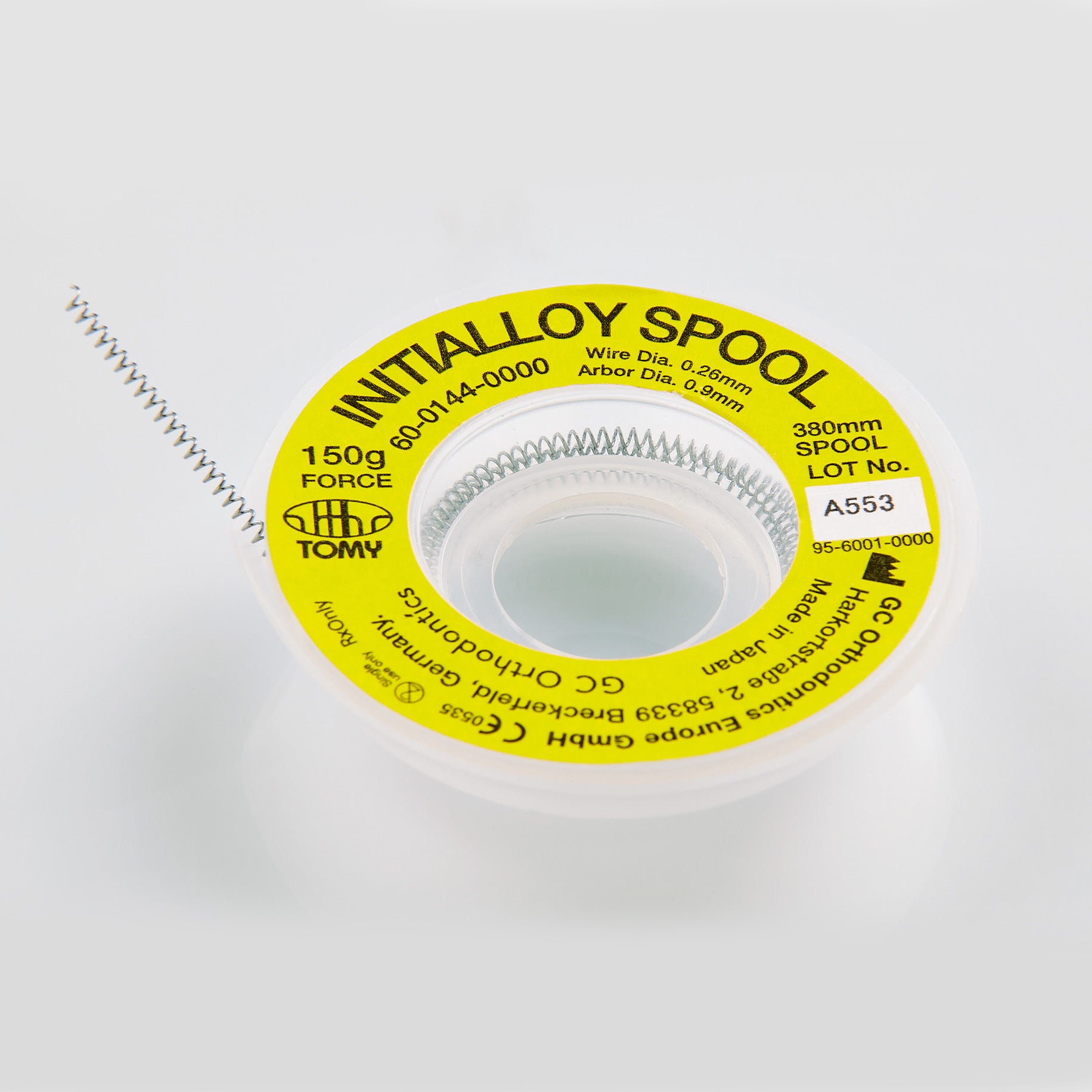 Initialloy Open Coil 7" 150g Medium 