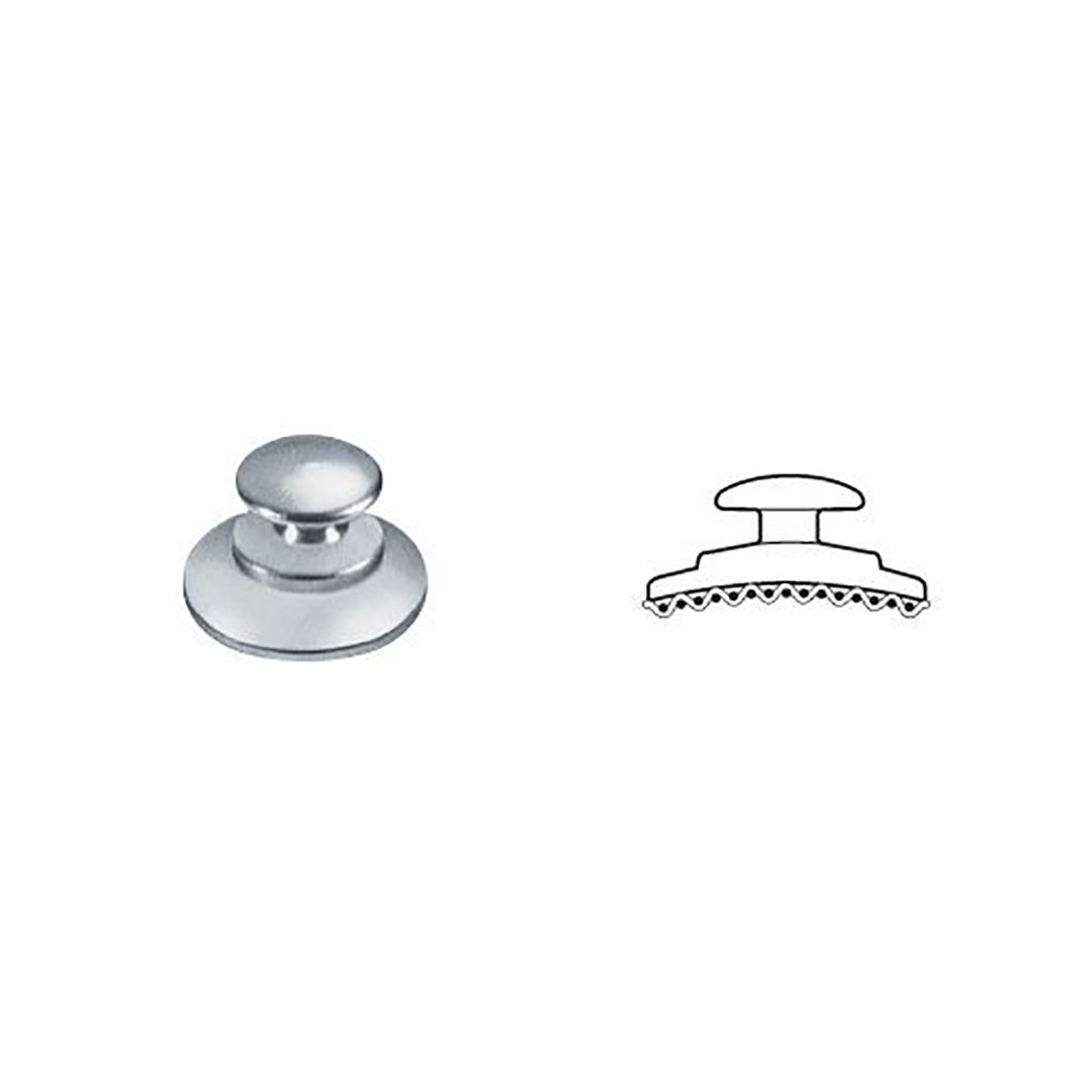 Lingual Button Curved 