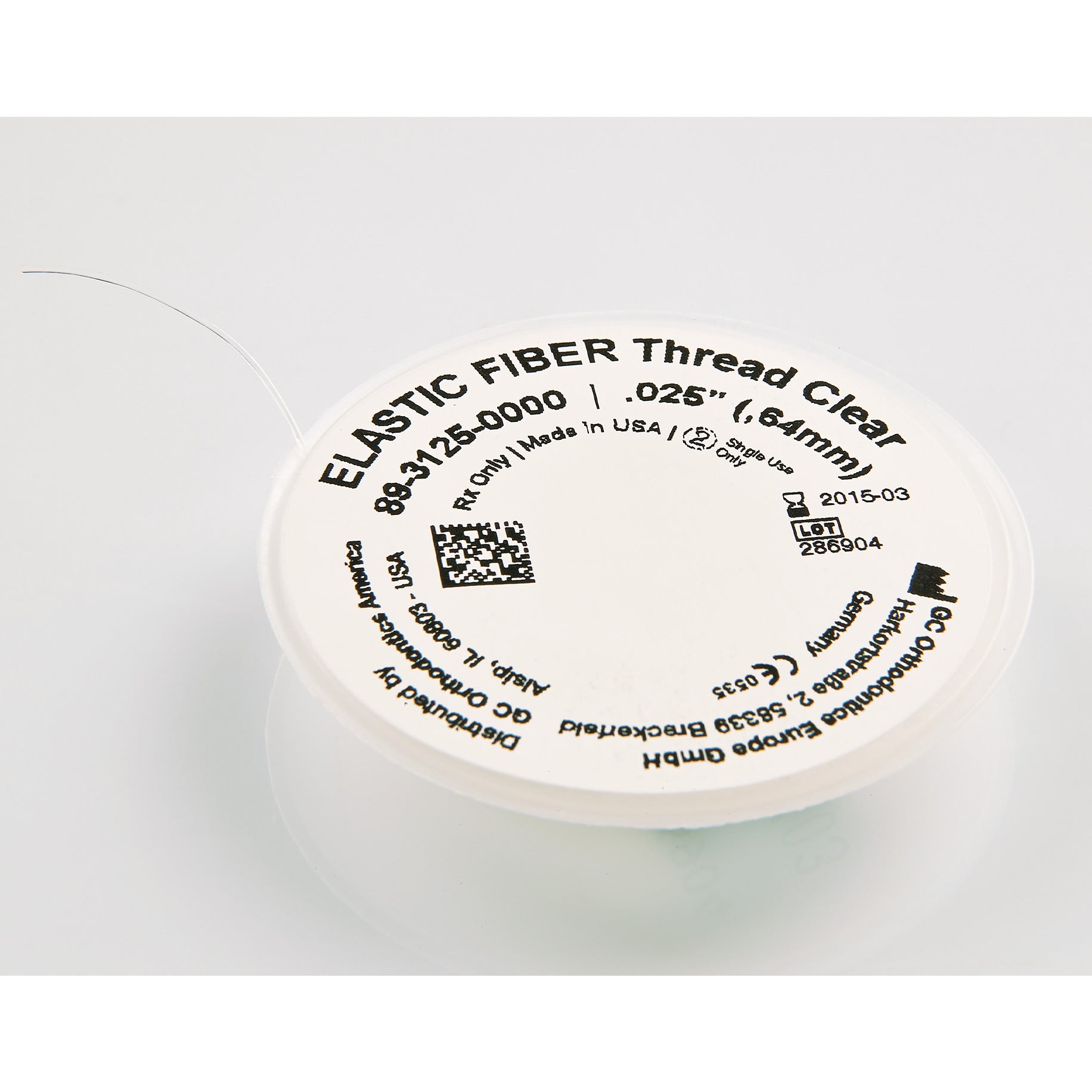 Elast-O Fiber 030X50' Spool Clear 