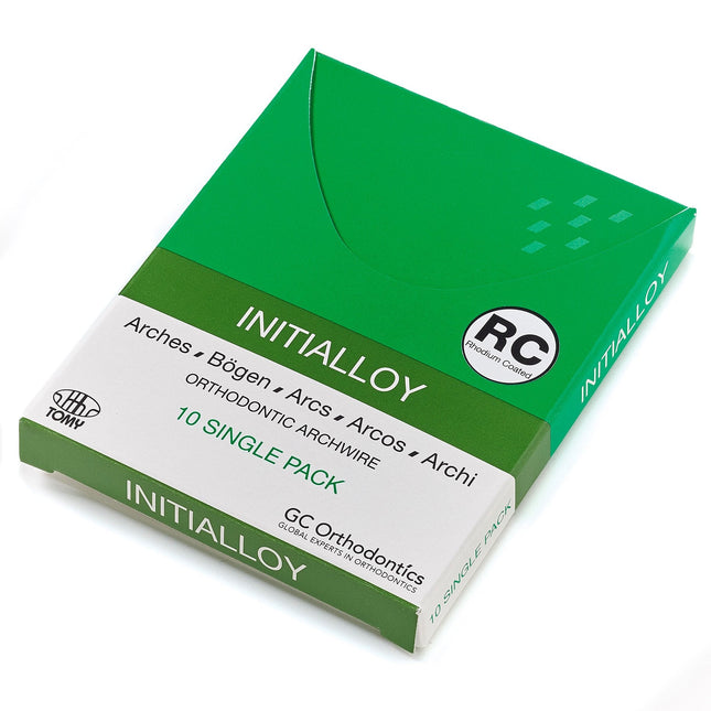 Initialloy NiTi Form C Light Force 018 Lower - Rhodium Coated 