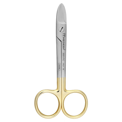 Scissor BeeBee 110mm Curved TC 