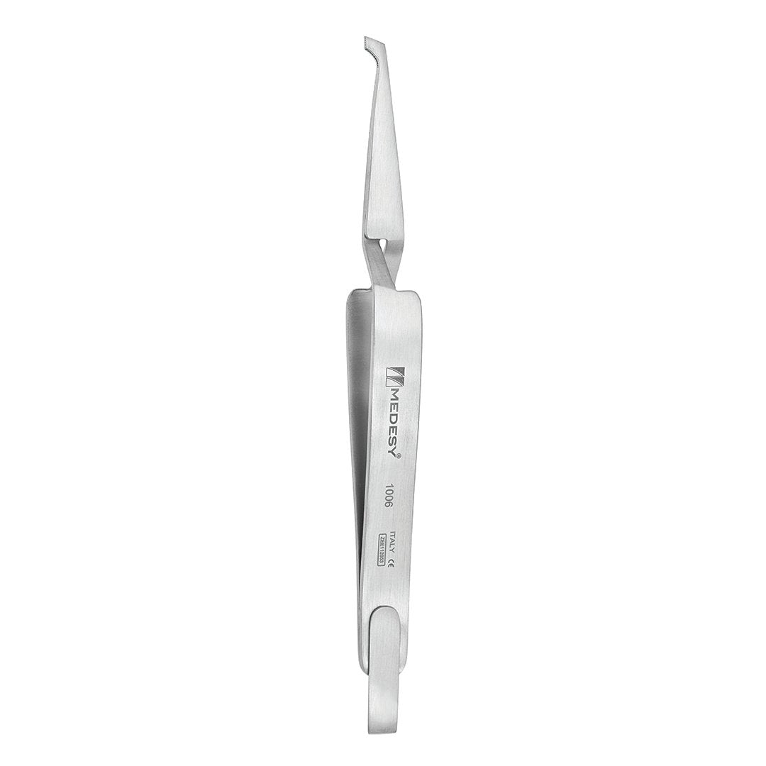 Bracket Tweezer with Positioning Blade 