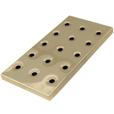 Deluxe Bar Tray in Brass Finish