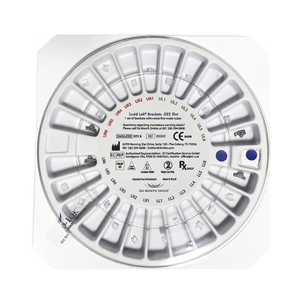 Lucid-Lok Brackets 1 Set 