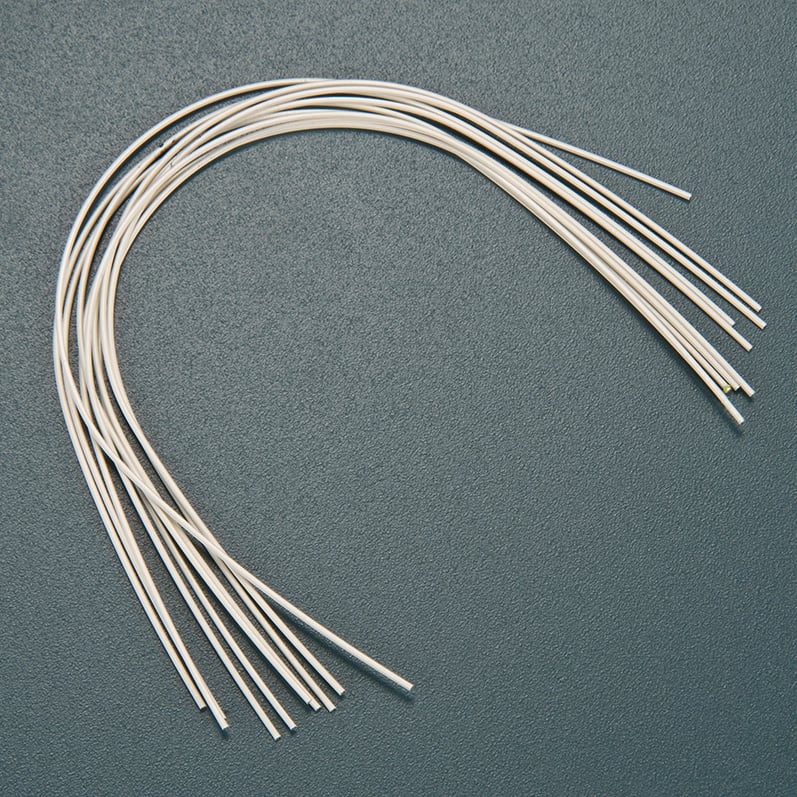 .018x.025 SS Tooth-Coloured Wires 