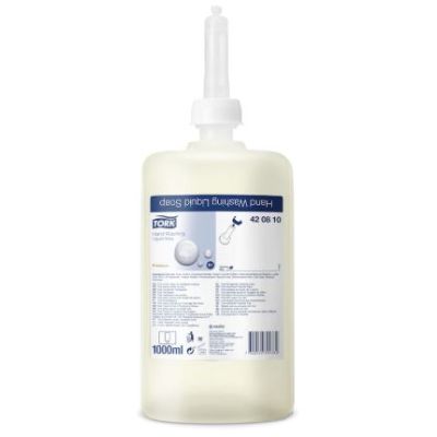 Tork 1 Litre Liquid Soap Unperfumed S1 (Case of 6) - 420810