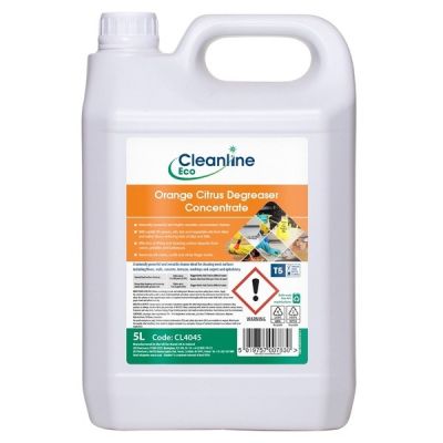 Cleanline Eco Degreaser Orange Citrus Concentrate 5L x 2