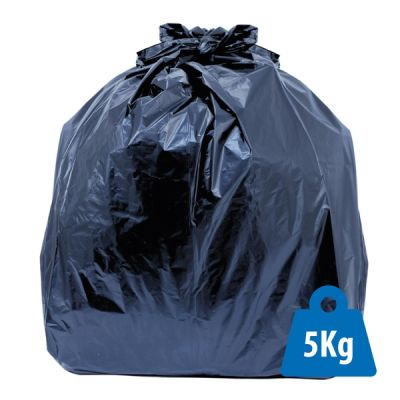 Cleanworks Light Density Black Bags 5KG CHSA (Case of 200)