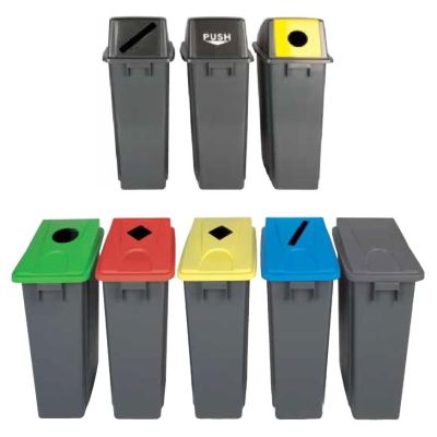 Recycling Lids for the 60L & 80L Slimline Grey Recycling Bins