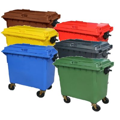 660 Litre 4 Wheel Bin