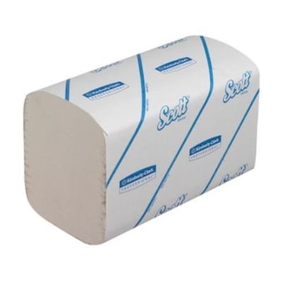 6689 Scott Performance White Hand Towels 1 Ply (Case of 15)
