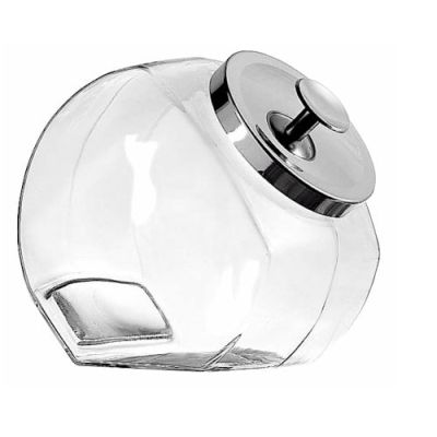 1 Gallon Sweety Jar with Chrome Lid (Pack of 4)