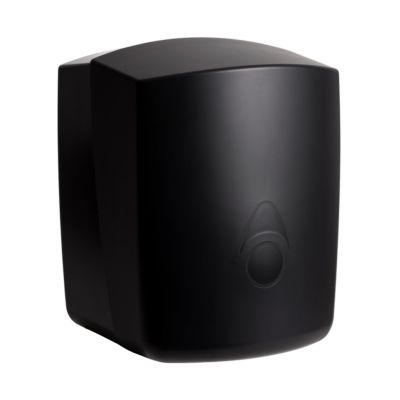 Myriad Designer Centrefeed Roll Dispenser in Matte Black Recycled