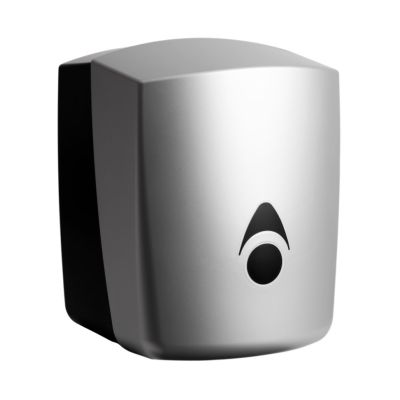 Myriad Designer Centrefeed Roll Dispenser in Matte Silver Recycled