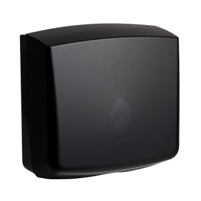 Myriad Designer Hand Towel Dispenser in Matte Black Recycled