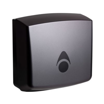 Myriad Designer Hand Towel Dispenser in Matte Graphite Recycled