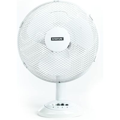 12" Status Desk Fan with 3 Speed Settings