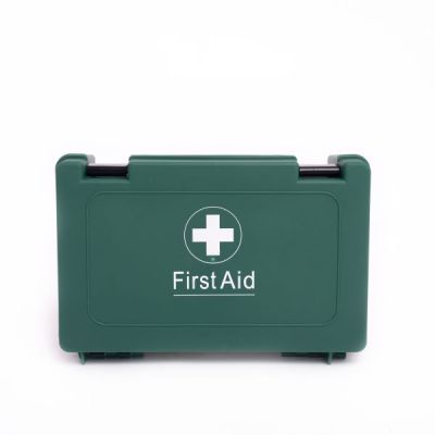 Blue Dot Vehicle First Aid Kit In Green Box