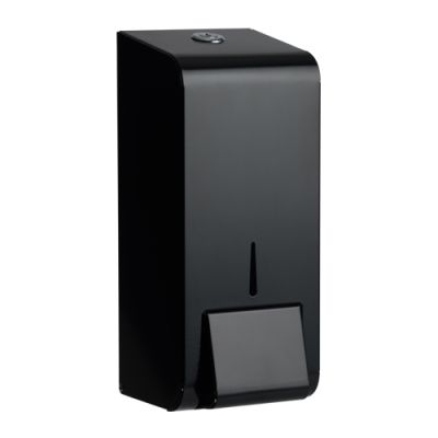 Matte Black Steel 900ml Spray Refillable Soap Dispenser