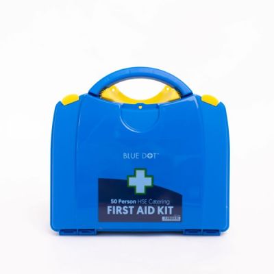 Blue Dot HSE PGB Catering 1-50 Person First-Aid Kit Complete