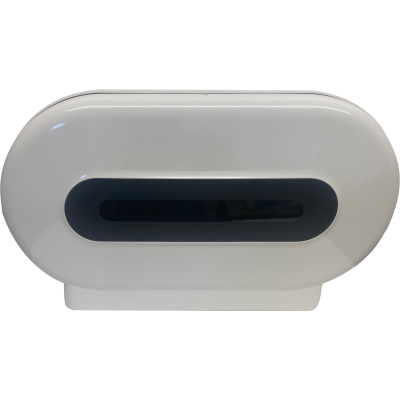 C21 ABS Twin Mini & Jumbo Toilet Roll Dispenser
