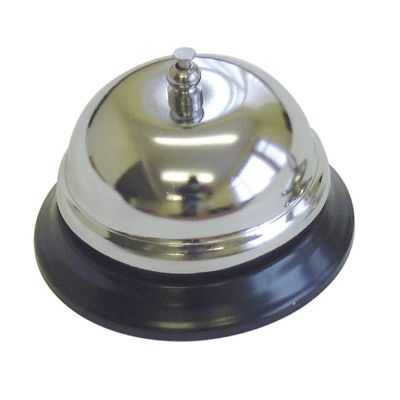 Reception Bell, nickel plated