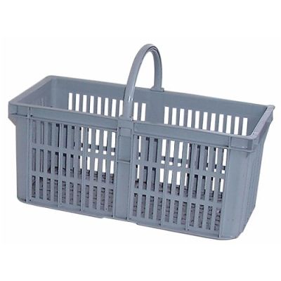 Multi Purpose Bottle/Glass Carrier in Grey Plastic