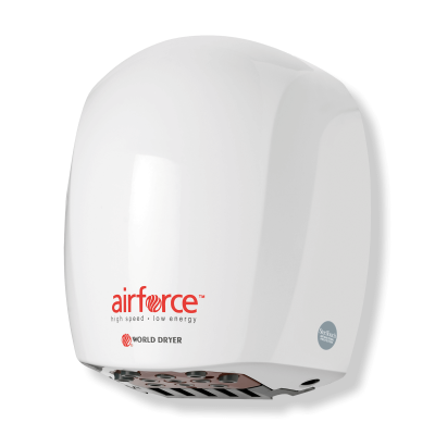 Warner Howard Airforce Hand Dryer from World Dryer in White BC0323